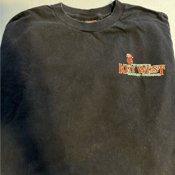 Key West Harley Davidson Santa Tee - Picture 4 of 6
